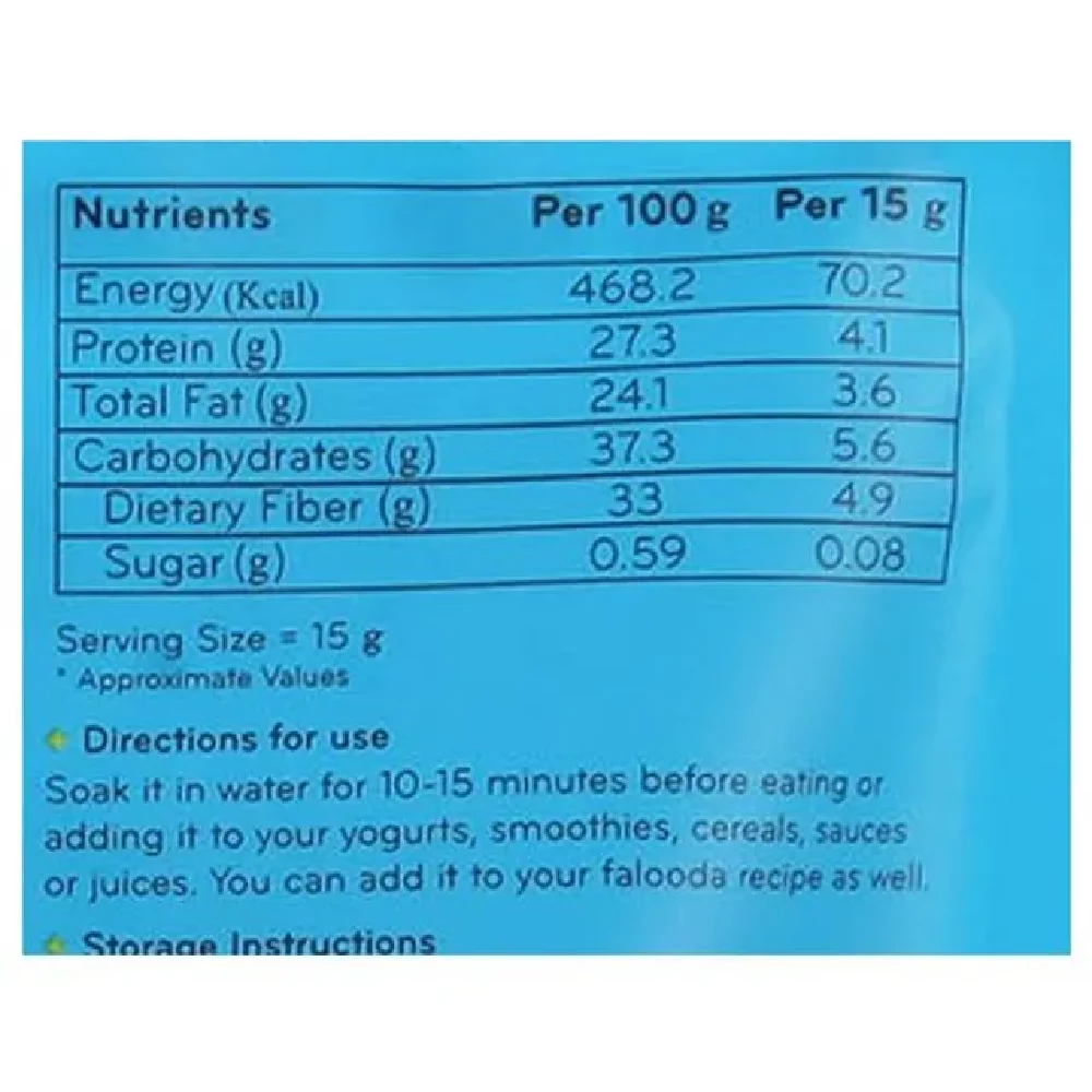 By Nature Chia Seeds, 250 g-3.webp